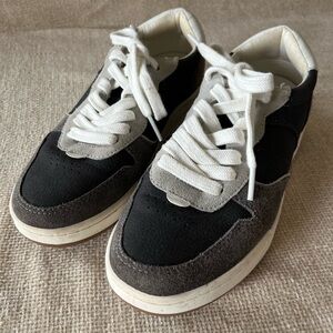 Madewell MWL Women's Gray Suede Lace Up Sneakers Size 6